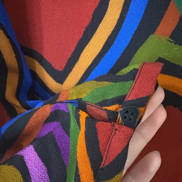 FARM Rio Multicolor Heart Long Sleeve Dress - Picture 6 of 8